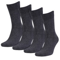 4-Paquet Amanda Christensen Bamboo Crew Socks