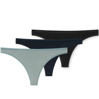 3-Pacchetto Schiesser 95-5 Organic Cotton Thong