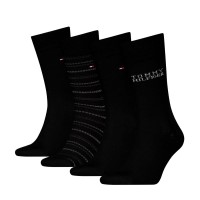 4-Paquet Tommy Hilfiger Men Classic Socks Tin Giftbox 