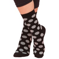 2-Pakk Trofe Bamboo Dot Socks 