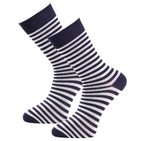 2-Pacchetto Trofe Bamboo Stripe Socks 