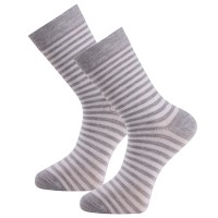 2-Pacchetto Trofe Bamboo Stripe Socks 