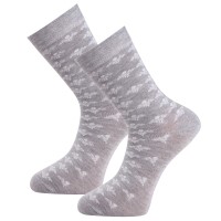 2-Pakk Trofe Bamboo Flower Socks