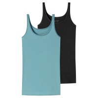 2-Pakk Schiesser 95-5 Organic Cotton Top 