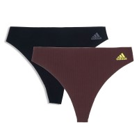 2-Pacote Adidas BOS Micro Cut Free Thong Multi
