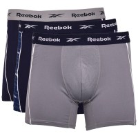 3-er-Pack Reebok Jagger Medium Sports Trunk 