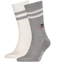 2-Pak Levis Sport Stripes Retro Regular Cut Sock