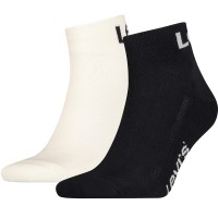 2-stuks verpakking Levis Sport Logo Mid Cut Sock