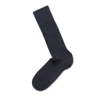 2-Pacote Panos Emporio Premium Mercerized Wool Rib Socks