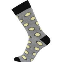 3-Pakkaus Claudio Patterned Cotton Socks