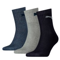 3-Csomagolás Puma Short Crew Unisex Socks
