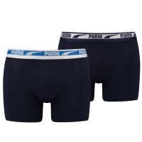 2-Pakning Puma Men Multi Logo Boxer