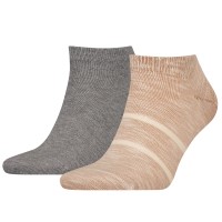 2-Pakning Tommy Hilfiger Men Slub Sneaker Socks