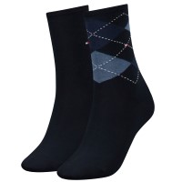 2-Paquet Tommy Hilfiger Check Sock