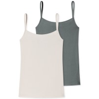 2-Csomagolás Schiesser Modal Essentials Spagetti Top
