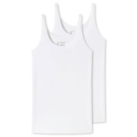 2-Pakk Schiesser 95-5 Organic Tank Top
