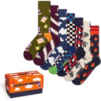 7-Csomagolás Happy Socks A Wild Week Socks Gift Set