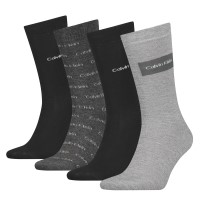 4-Paquet Calvin Klein Men All Over Logo Giftbox