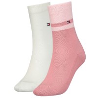 2-Pakk Tommy Hilfiger Women Gifting Boucle Stripe Sock
