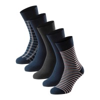 5-Pacchetto Schiesser Men Blue Bird Socks