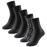 5-Pacchetto Schiesser Women Blue Bird Socks