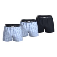 3-Pakk BOSS Woven Boxers