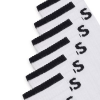 6-er-Pack BOSS Quarter Stripe CC Sock