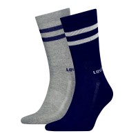 2-Pacchetto Levis Regular Cut Stripe Socks