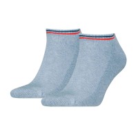 2-Balit Tommy Men Uni TJ Iconic Sneaker Sock