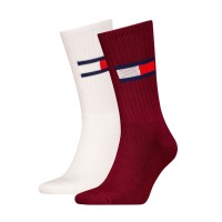 2-Pakning Tommy Men Uni TJ Flag Socks