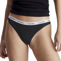 3-Pacchetto Calvin Klein Modern Logo Thongs