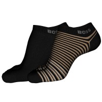 2-Pakning BOSS Bamboo Ankle Socks