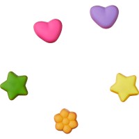 5-Balit Crocs Jibbitz Juicy Gem 