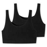 2-Pack Schiesser 95-5 Organic Cotton Bustier Top