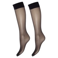 2-Empacar Decoy Soft Lux 15 DEN Knee-high Socks