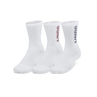 3-Pacchetto Under Armour Mid Crew Maker Socks
