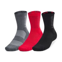3-Pacchetto Under Armour Mid Crew Maker Socks