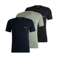 3-stuks verpakking BOSS Classic Regular Fit T ShirtRN 