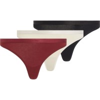 3-Balit Calvin Klein Holiday Modern Logo Thong