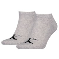 2-Balit Calvin Klein Sneaker Monogram Socks