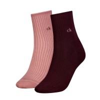 2-er-Pack Calvin Klein Short Sock Roll Top