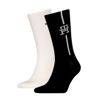 2-Pakning Tommy Hilfiger Monogram Sock