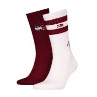 2-Pacote Tommy Hilfiger Men Uni TJ Sport Socks