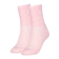 2-Pacote Puma Women Logo Crew Socks 2-Pacote Puma Women Logo Crew Socks