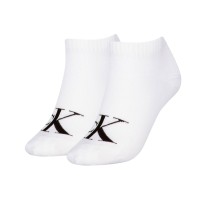 2-Pak Calvin Klein Women Monogram Sneaker Socks