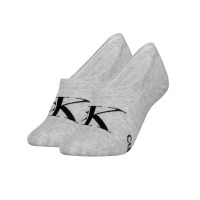 2-Pakuotė Calvin Klein Women Monogram Footie Socks