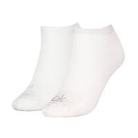 2-Pakkaus Calvin Klein Shiny Logo Sneaker Socks