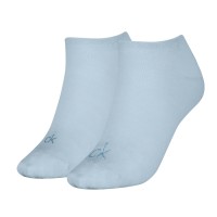 2-Pak Calvin Klein Shiny Logo Sneaker Socks