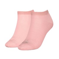2-Pakkaus Calvin Klein Shiny Logo Sneaker Socks