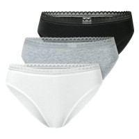 3-er-Pack Schiesser Modern Lace Rio Briefs